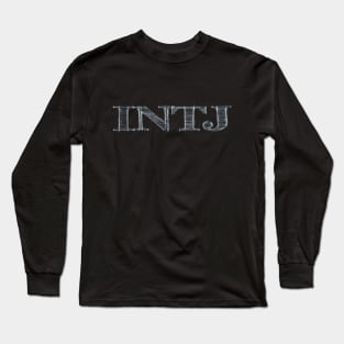 INTJ Metallic | Personality Type | Mastermind | Myers Briggs | MBTI | Typology | Architect Long Sleeve T-Shirt